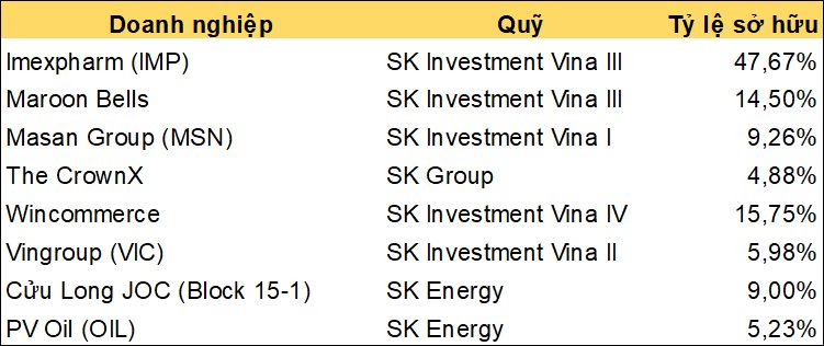 SK Group-thoái vốn-VNF