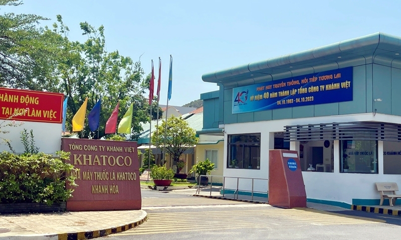 Thêm lần nữa, Nhà máy thuốc lá Khatoco Khánh Hòa được UBND tỉnh gia hạn thời gian di dời
