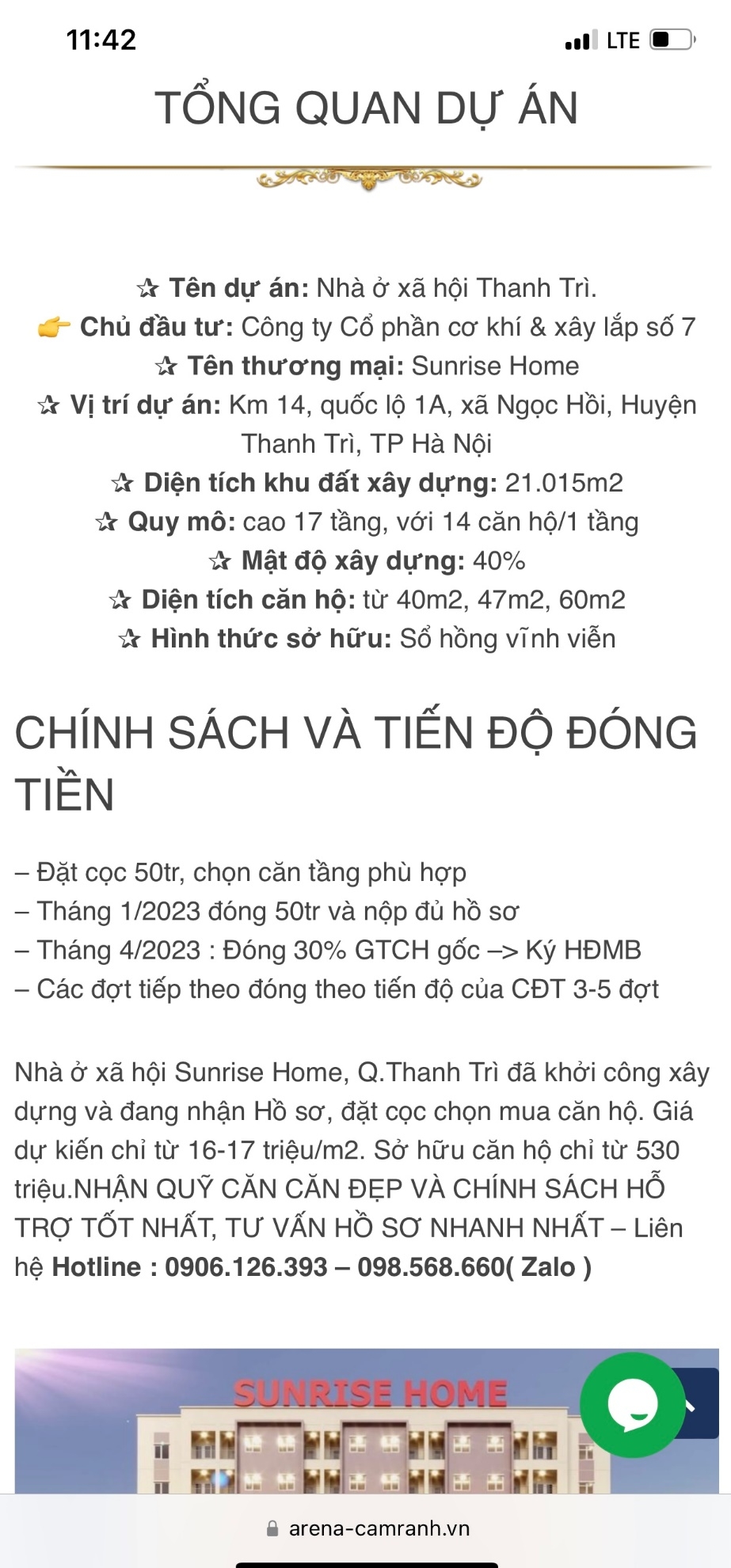 Sẽ thanh tra, làm rõ Dự án NƠXH Sunrise Home Thanh Trì rao bán khi chưa đủ điều kiện pháp lý