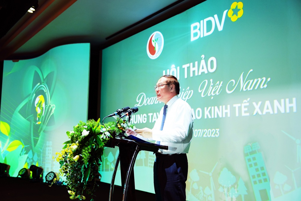 BIDV tổ chức Hội thảo  “Doanh nghiệp Việt Nam - Chung tay kiến tạo Kinh tế Xanh”
