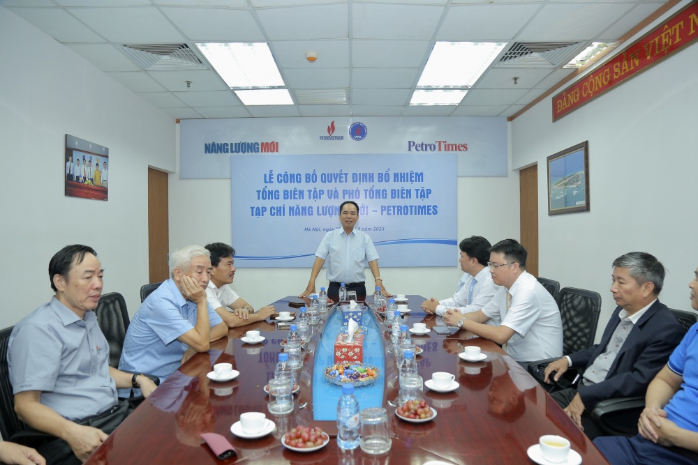 Đồng chí Phạm Thuận Thiên được bổ nhiệm Tổng biên tập Tạp chí Năng lượng Mới - PetroTimes