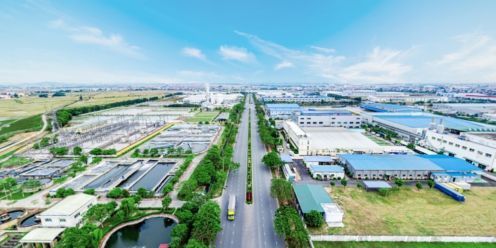 Nhà máy bán dẫn lớn nhất toàn cầu chính thức đi vào hoạt động tại Khu công nghiệp Yên Phong 2C (Viglacera)