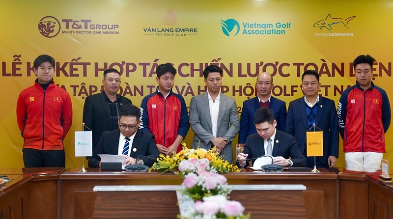 T&T Group hợp tác với Hiệp hội Golf Việt Nam khánh thành Học viện T&T Golf Academy
