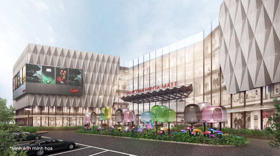 Vincom Mega Mall tại Vinhomes Grand Park là TTTM theo mô hình “Life-Design Mall” đầu tiên và lớn nhất miền Nam