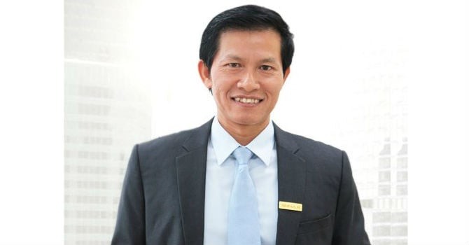Ông Đỗ Lam Điền bắt đầu làm việc với chức danh Phó tổng giám đốc ABBank từ ngày 8/8/2017.
