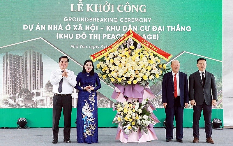 Thái Nguyên: TNG Land khởi công dự án nhà ở xã hội tại thành phố Phổ Yên