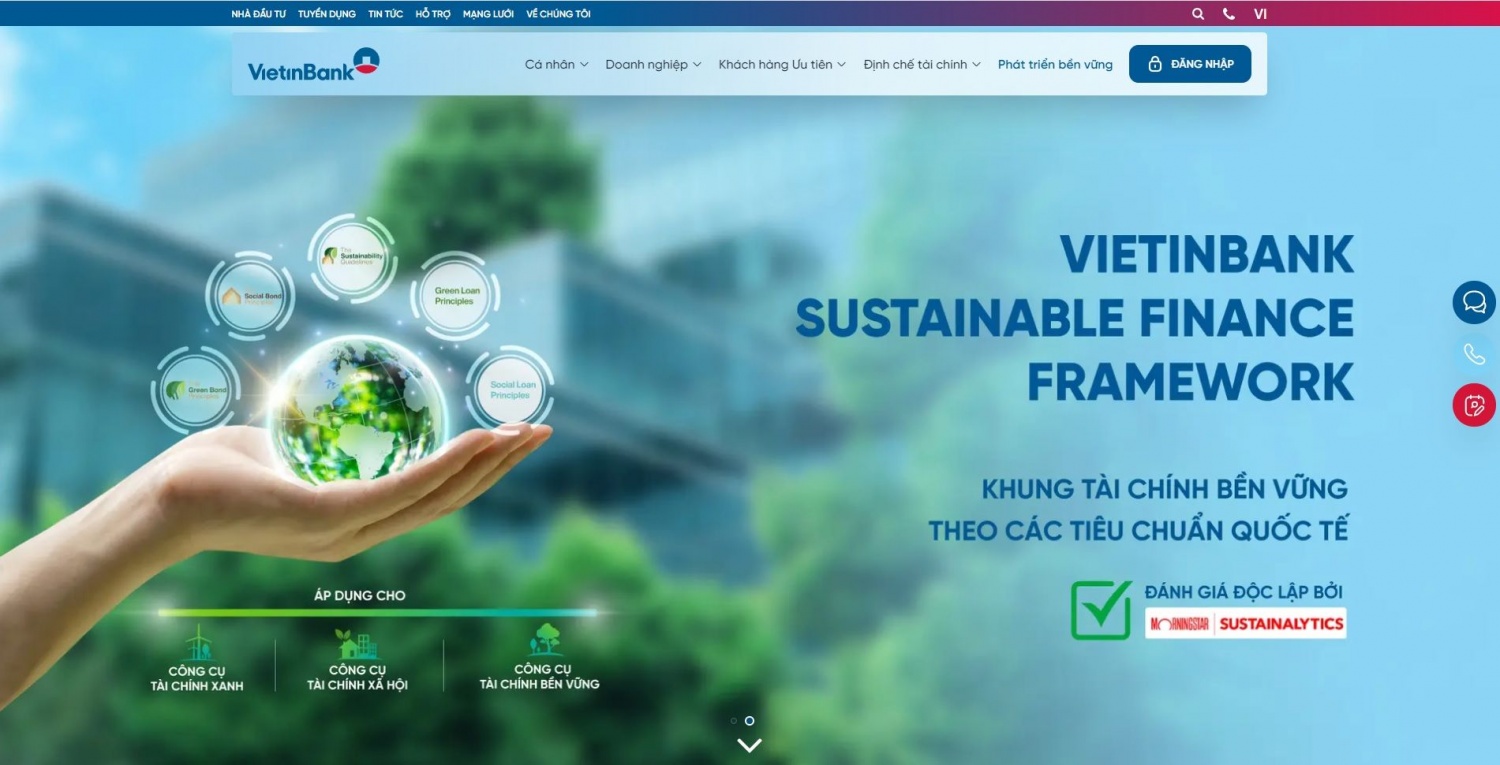 VietinBank nâng tầm trải nghiệm với website mới