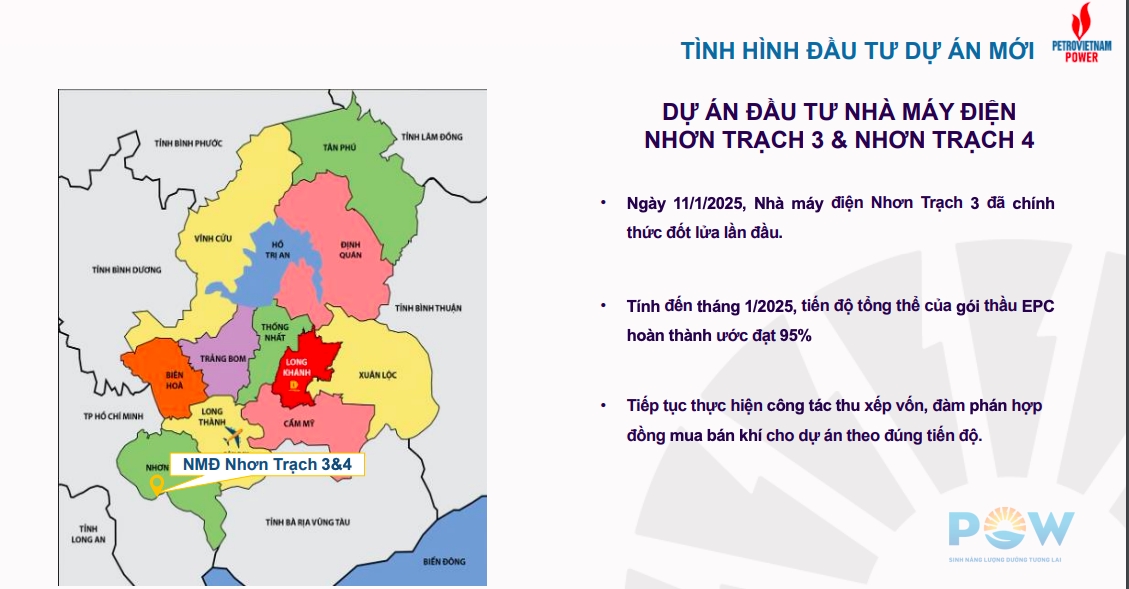 Tháng đầu năm 2025, PV Power kinh doanh ra sao?