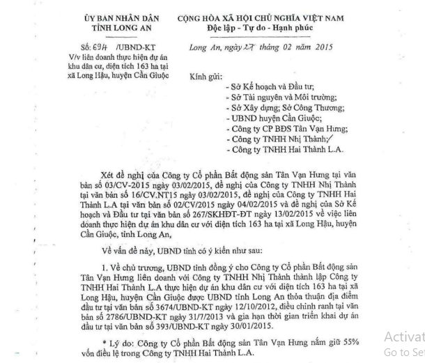 Tây Ninh: Sắp triển khai khu dân cư hơn 2.600 tỷ đồng