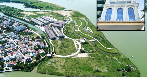 Dự án Khu du lịch sinh thái Cồn Bắp (phường Hội An, Đà Nẵng). Ảnh: Tấn Việt