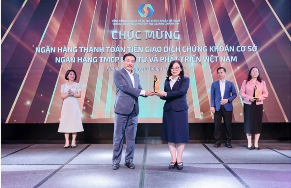 BIDV - Top 10 thành viên tiêu biểu trong hoạt động lưu ký chứng khoán năm 2025