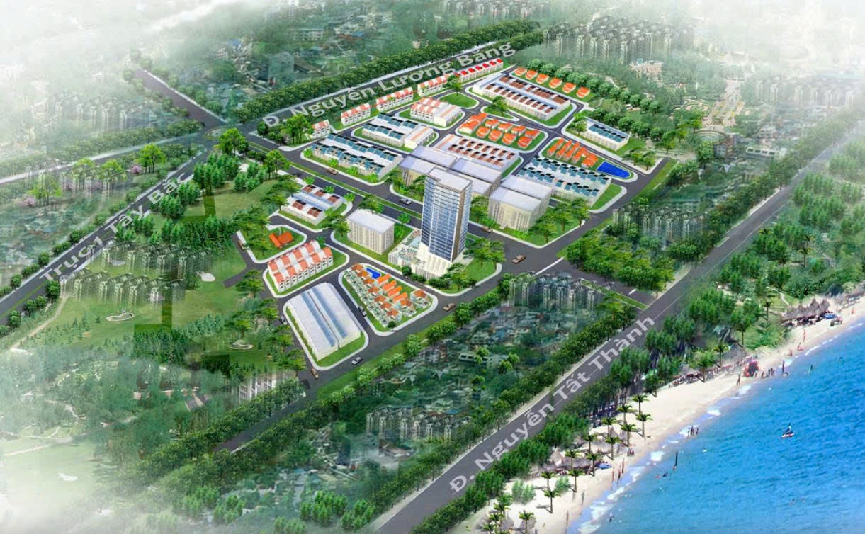 Phối cảnh dự án Khu dân cư Nam Bàu Mạc