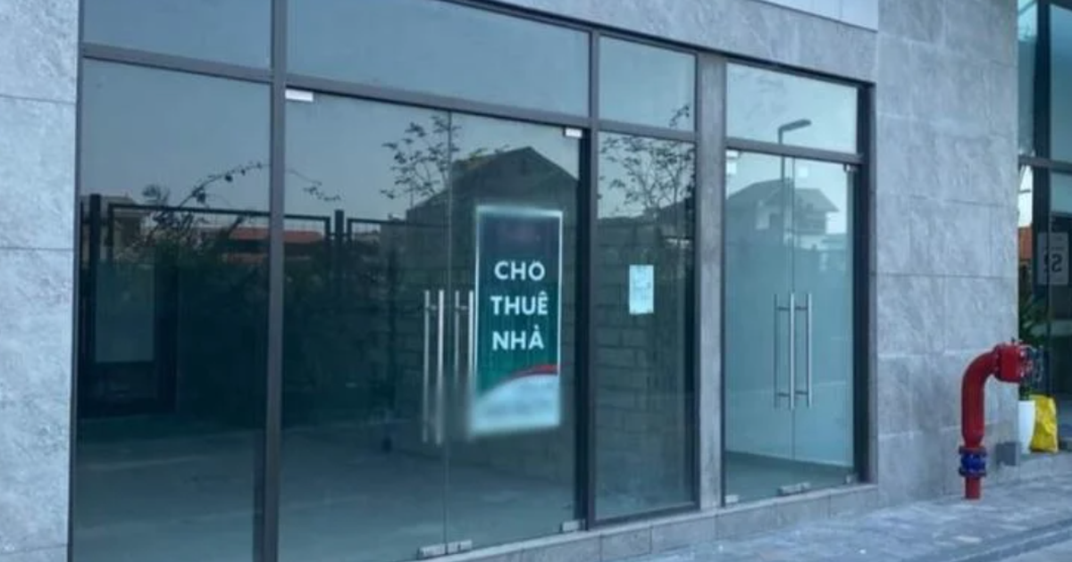 Mặt bằng khối đế chung cư ế ẩm dịp cuối năm