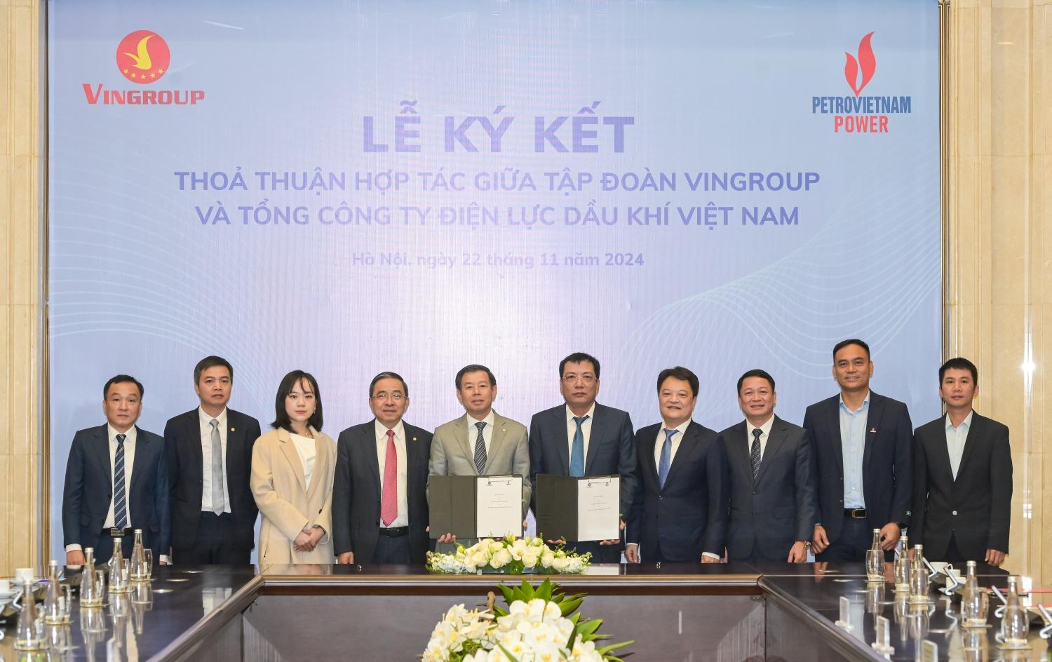 PV Power và Vingroup ký hợp tác phát triển hạ tầng năng lượng xanh (Nguồn: PV Power)