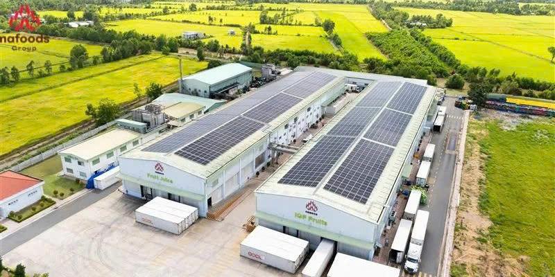 Dự án Nasoco – Giai đoạn 2 được quy hoạch theo mô hình nhà máy xanh (Ảnh: Nafoods)