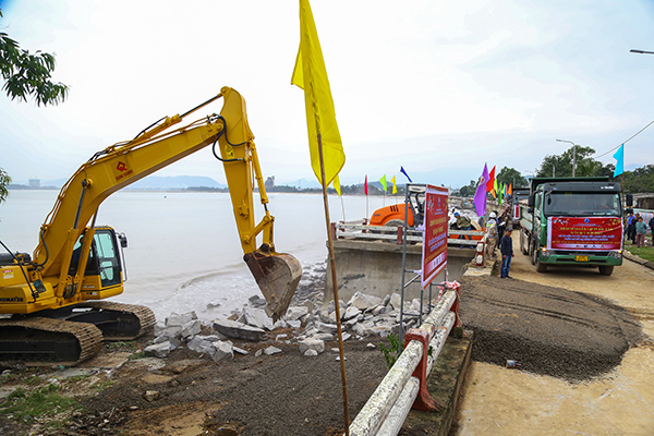 Dự án đầu tư xây dựng bến cảng Liên Chiểu - Phần cơ sở hạ tầng dùng chung được TP Đà Nẵng tập trung thúc đẩy tiến độ ngay tù đầu năm 2023
