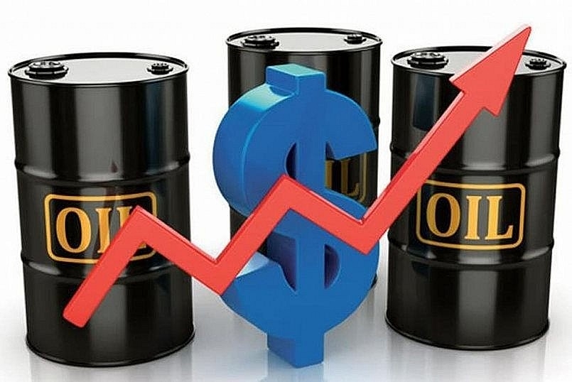 Giá dầu tăng vọt, Brent lên mức 86,00 USD/thùng