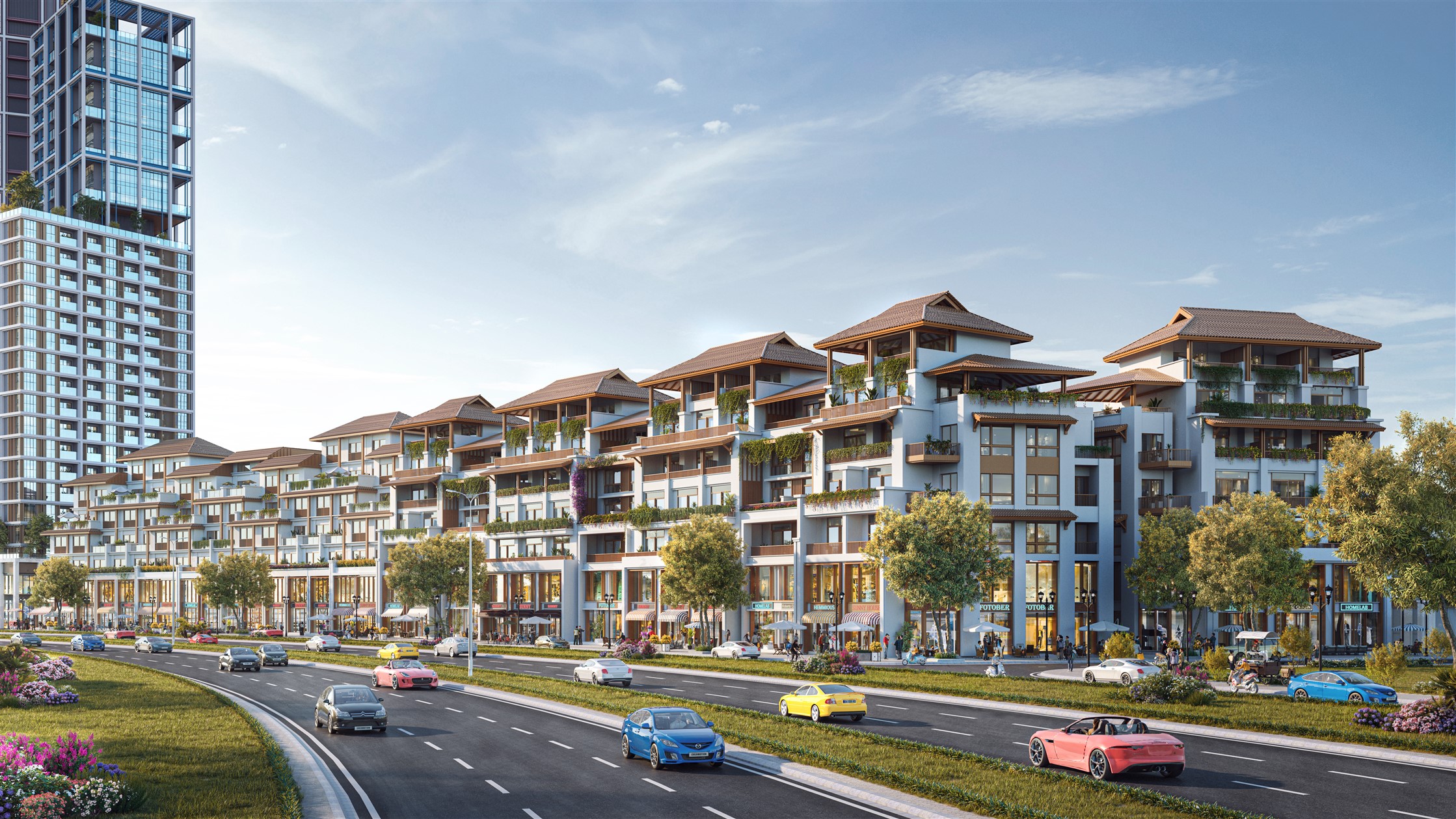 Sun Property sắp giới thiệu tổ hợp BĐS hiện đại giữa trung tâm Đà Nẵng, gần cầu Nguyễn Văn Trỗi và cầu Trần Thị Lý. (Ảnh phối cảnh minh họa)