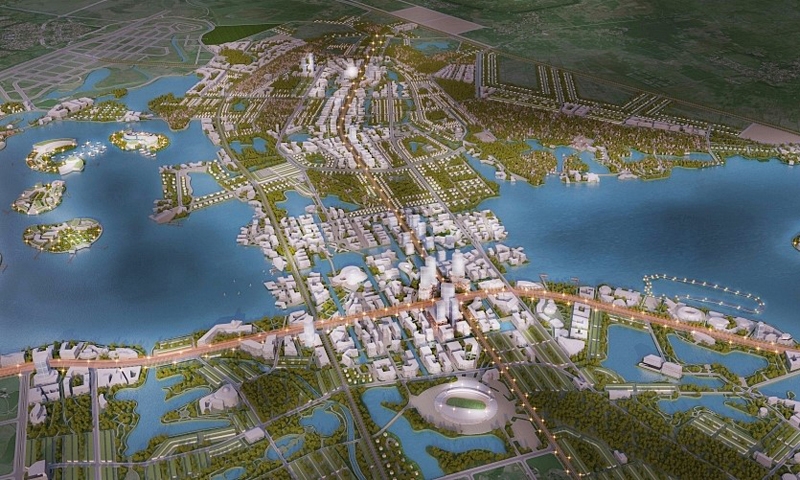 Vĩnh Phúc: Chấp thuận chủ trương đầu tư dự án đô thị hơn 4.300 tỷ đồng