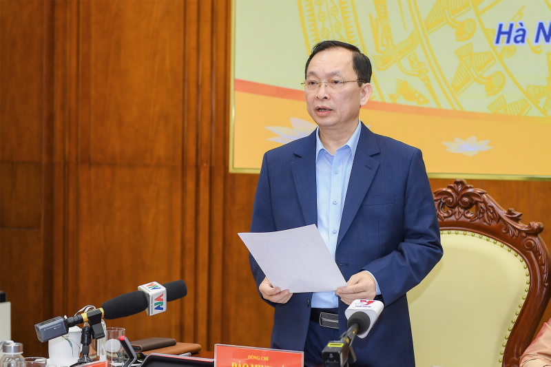 Phó Thống đốc Thường trực NHNN Đào Minh Tú phát biểu kết luận Hội nghị