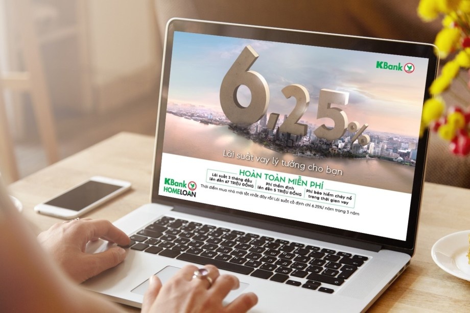 KBank tung gói vay mua nhà lãi suất từ 6,25% một năm