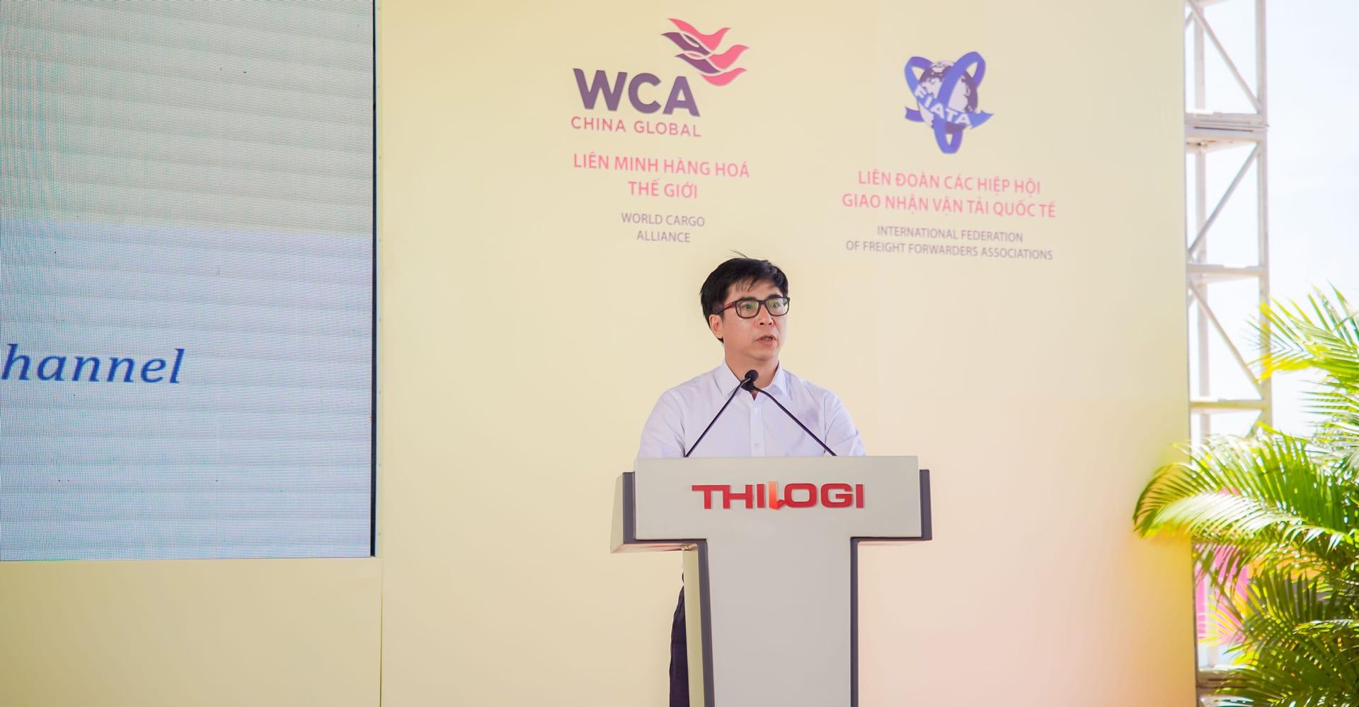 Ông Bùi Ngọc Nam - Giám đốc Cảng vụ Hàng hải Quảng Nam thông tin về luồng hàng hải Kỳ Hà 5-2