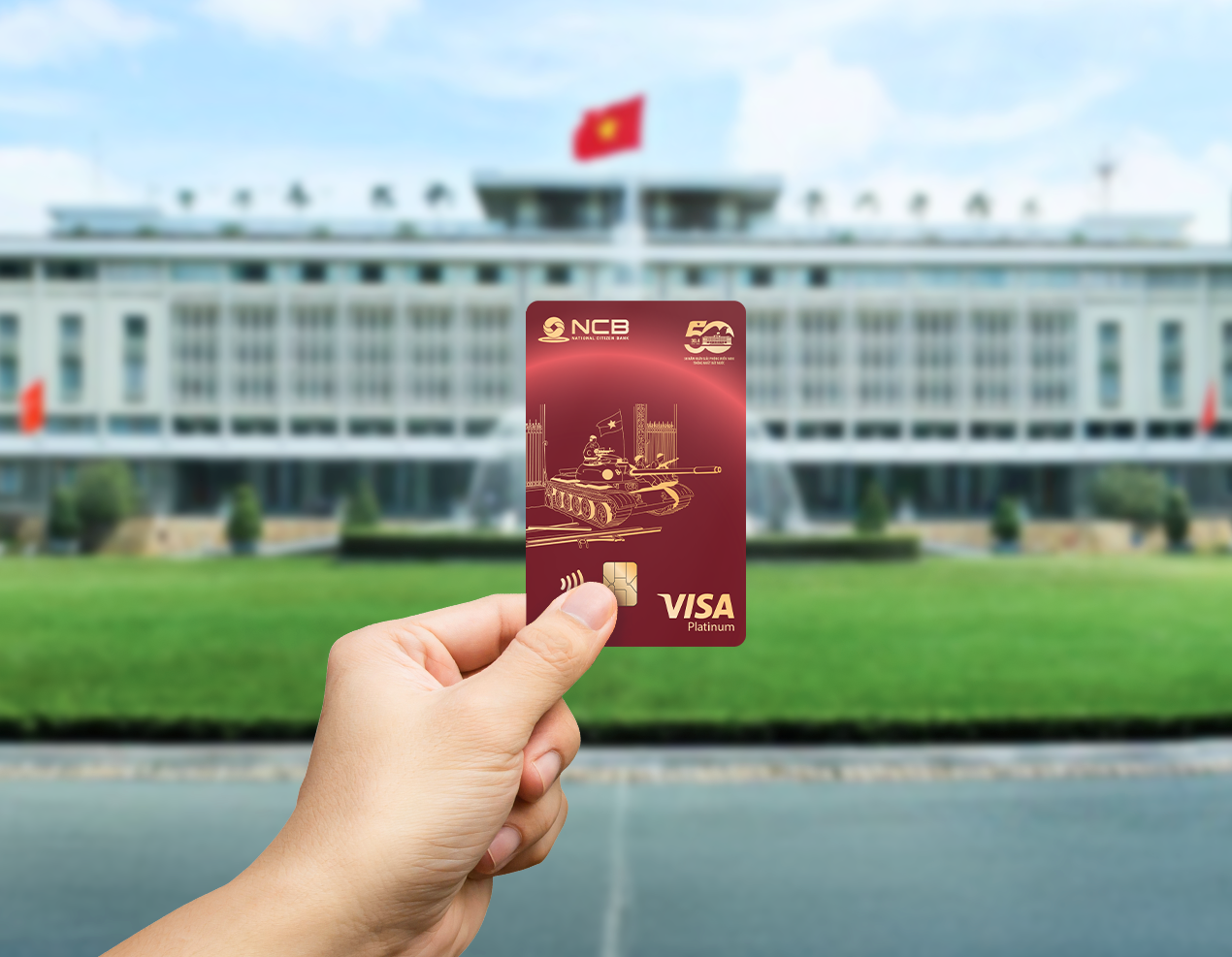 Thẻ NCB Visa Thống Nh