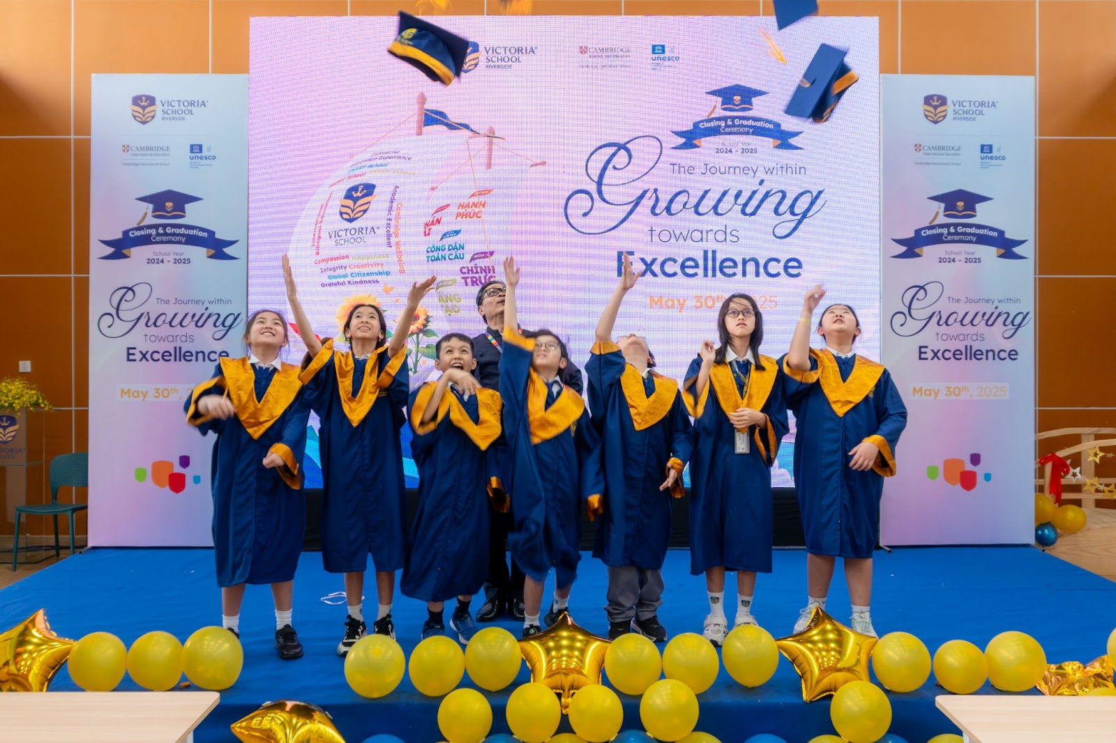 Lễ tổng kết năm học 2024 – 2025 của Victoria School: