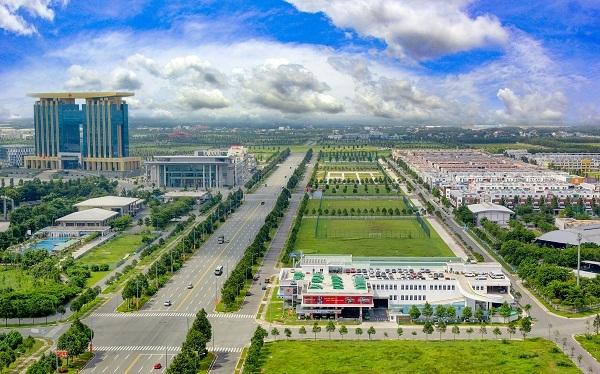 Thành phố mới Bình Dương. Nguồn: Internet