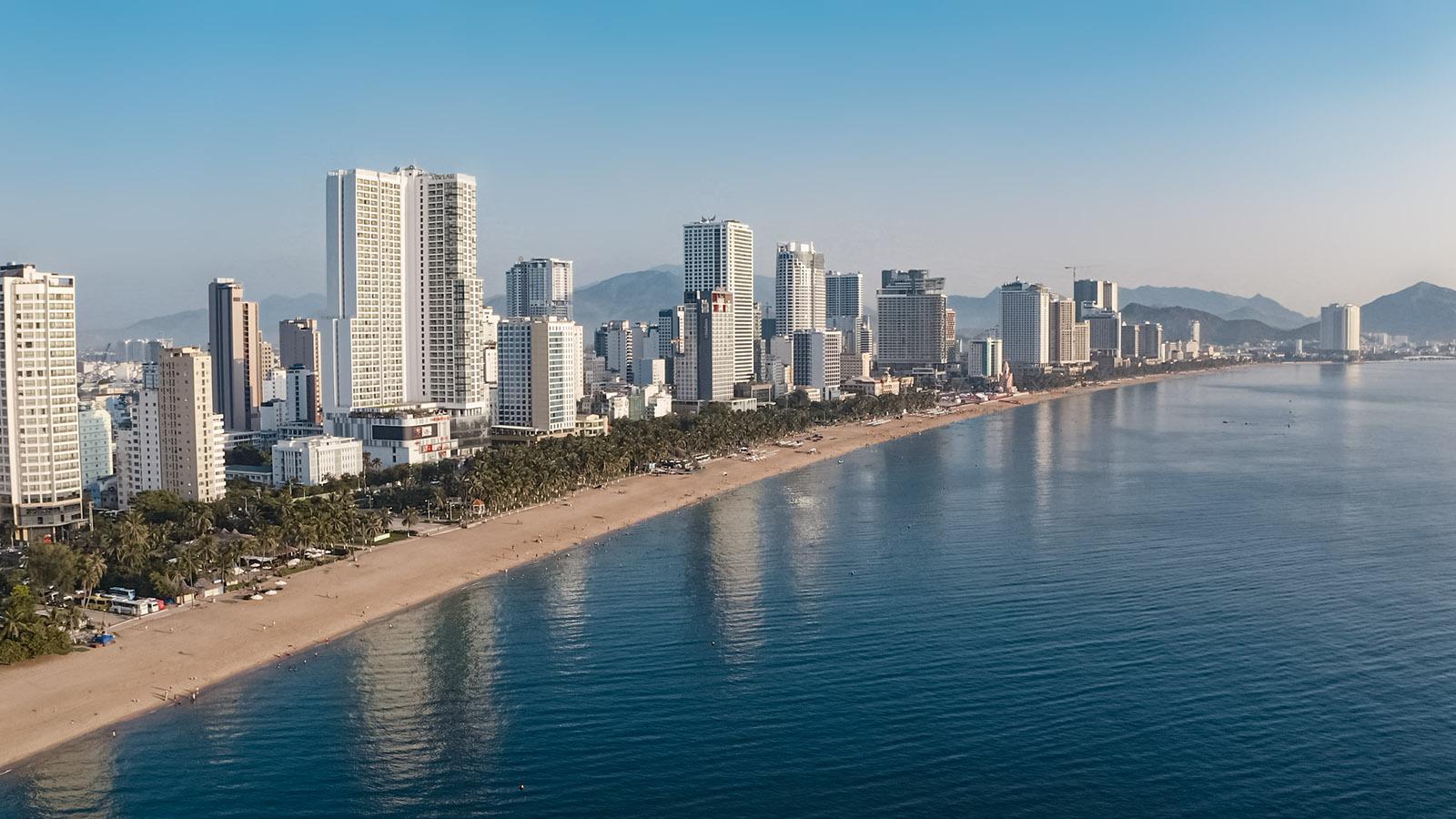 Một góc thành phố biển Nha Trang. Nguồn: Internet
