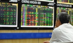 VN-Index 'rung lắc' trên đường lên đỉnh 1.600 điểm