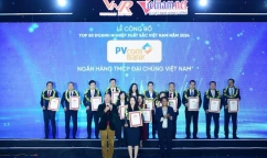 PVcomBank vươn tầm trong Top 500 Doanh nghiệp lớn nhất Việt Nam năm 2024