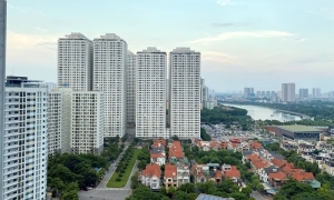 Giá chung cư Hà Nội tiếp tục tăng cao