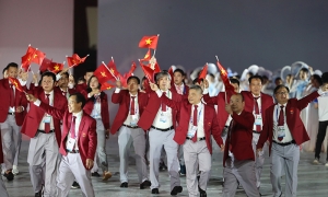 Trang trọng Lễ khai mạc Đại hội Thể thao Đông Nam Á lần thứ 31
