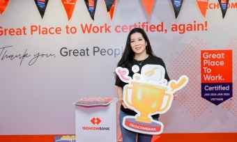 Techcombank: Hai năm liên tiếp được vinh danh “Nơi làm việc xuất sắc nhất Việt Nam”