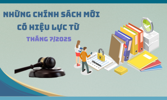 Những chính sách kinh tế nổi bật có hiệu lực từ tháng 7/2025