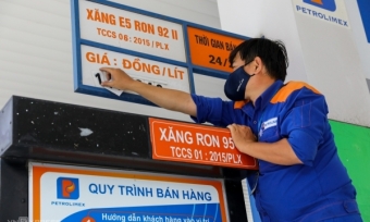 Giá xăng dầu đồng loạt tăng trở lại từ 15h ngày 10/7