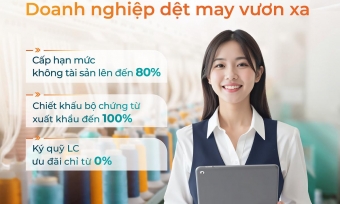 ABBANK hỗ trợ doanh nghiệp dệt may tiếp cận vốn với lãi suất từ 2,35%/năm
