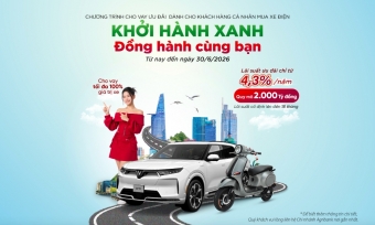 Agribank: Từ cho vay mua xe điện đến chiến lược phát triển bền vững
