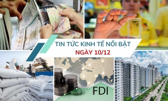 Tin tức kinh tế ngày 10/12: Ngân hàng dẫn dắt thị trường trái phiếu