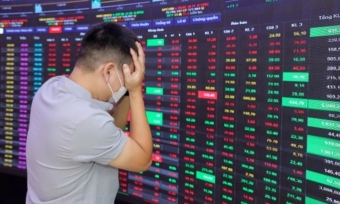 VN-Index hụt hơi, cổ phiếu bất động sản vẫn chìm trong sắc đỏ