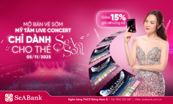 SeABank mang cơ hội săn vé miễn phí cho khách hàng trải nghiệm Mỹ Tâm Live Concert 2025