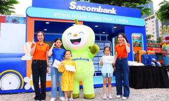 Sacombank đồng hành cùng Sundate Festival 2025 mang đến không gian gắn kết gia đình tại vương quốc mặt trời