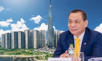 Cổ phiếu VIC tăng gấp 3 lần kể từ đầu năm, tài sản của tỷ phú Phạm Nhật Vượng chạm mốc 12 tỷ USD
