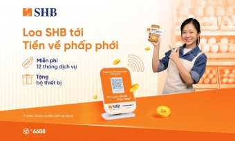 SHB ra mắt dịch vụ Loa thanh toán, hỗ trợ khách hàng phòng tránh gian lận giao dịch