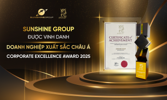 Sunshine Group được vinh danh Doanh nghiệp Xuất sắc Châu Á tại APEA 2025