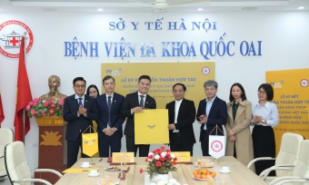 PVcomBank ký kết thỏa thuận hợp tác toàn diện với Bệnh viện Đa khoa Quốc Oai