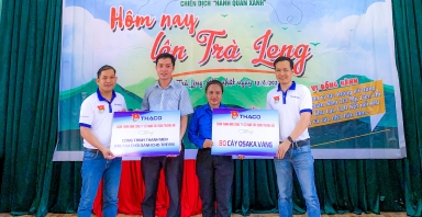 THACO trao tặng công trình thanh niên tại Trà Leng