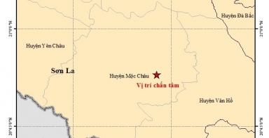 Động đất ở Mộc Châu, Sơn La