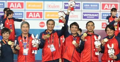 Đoàn Việt Nam vượt chỉ tiêu huy chương Vàng SEA Games 32